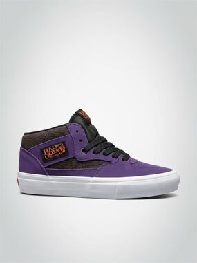 Vans Skate Half Cab Skate Shoes in Croc Grape Purple PopCush Men’s 9